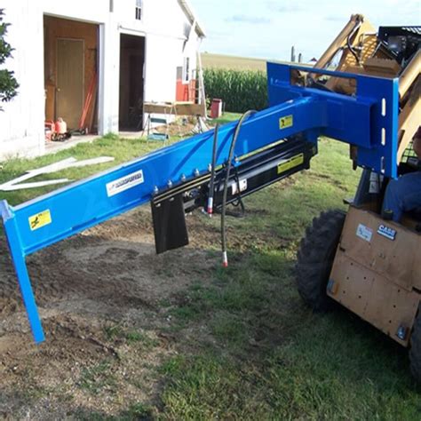 30 ton skid steer log splitter|homemade skid steer log splitter.